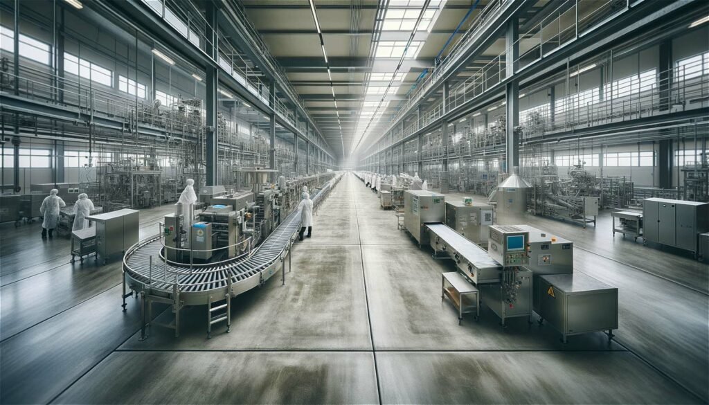 Estrich in Lebensmittelverarbeitung und Produktion 3 Estrich in Lebensmittelverarbeitung und Produktion 3
